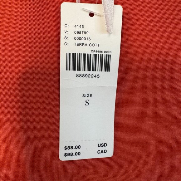 Anthropologie The Gabbie Terra Cotta Strapless Ruched Tube Midi Dress Size Small - Picture 14 of 17